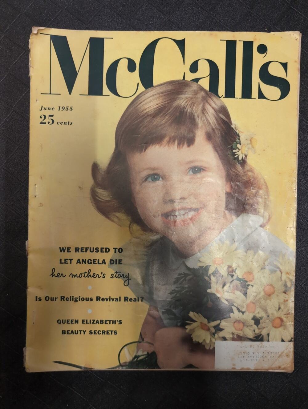 McCalls Magazine June 1955 Queen Elizabeth Beauty Secrets Sheila Burkhardt